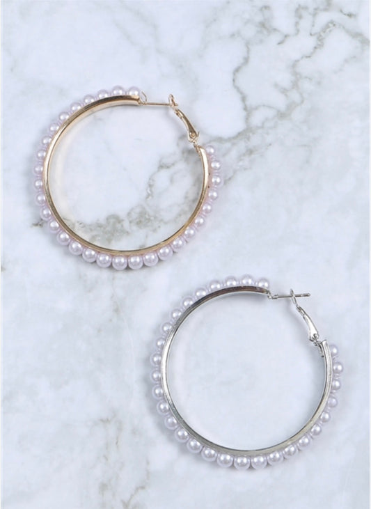 Pearly hoops